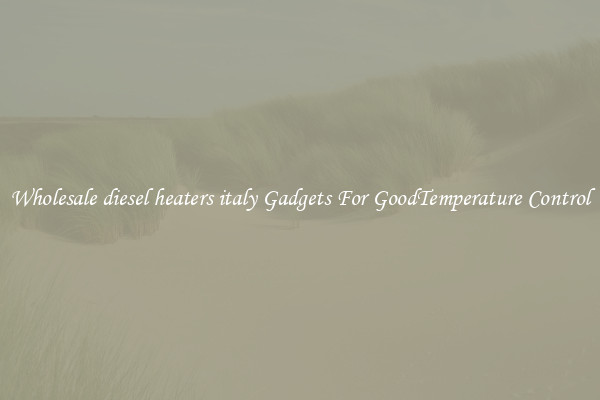 Wholesale diesel heaters italy Gadgets For GoodTemperature Control