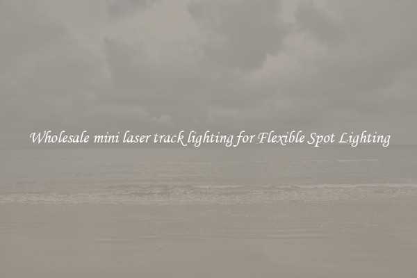 Wholesale mini laser track lighting for Flexible Spot Lighting