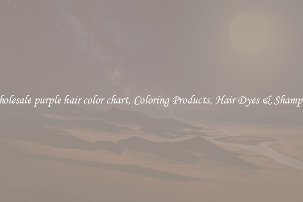 Wholesale purple hair color chart, Coloring Products, Hair Dyes & Shampoos