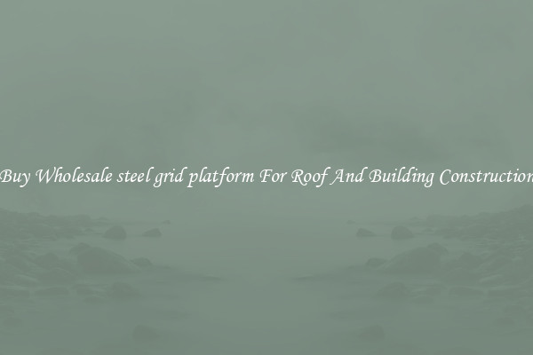 Buy Wholesale steel grid platform For Roof And Building Construction